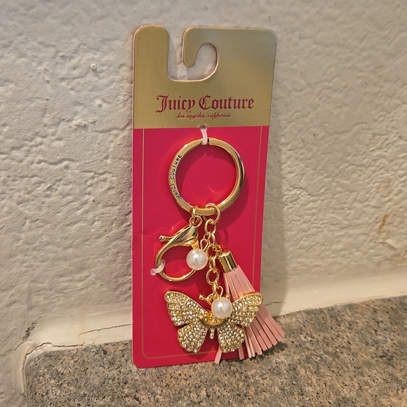 Juicy Couture Accessories - Juicy Couture Butterfly Bag Charm New